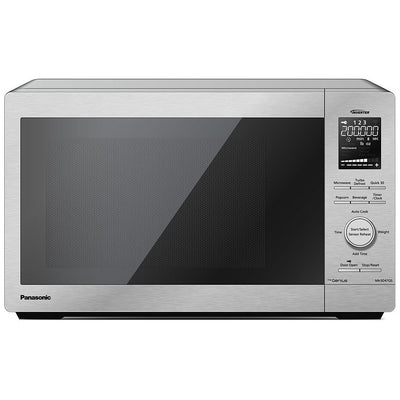Panasonic NNSD47QS Countertop Microwave, 0.9 cu. ft. Capacity, 1,000 W Watts, Stainless Steel colour