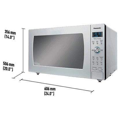 Panasonic NNSD986SC Countertop Microwave 24" 2.2 cu. ft. Capacity, 1,200 W Watts