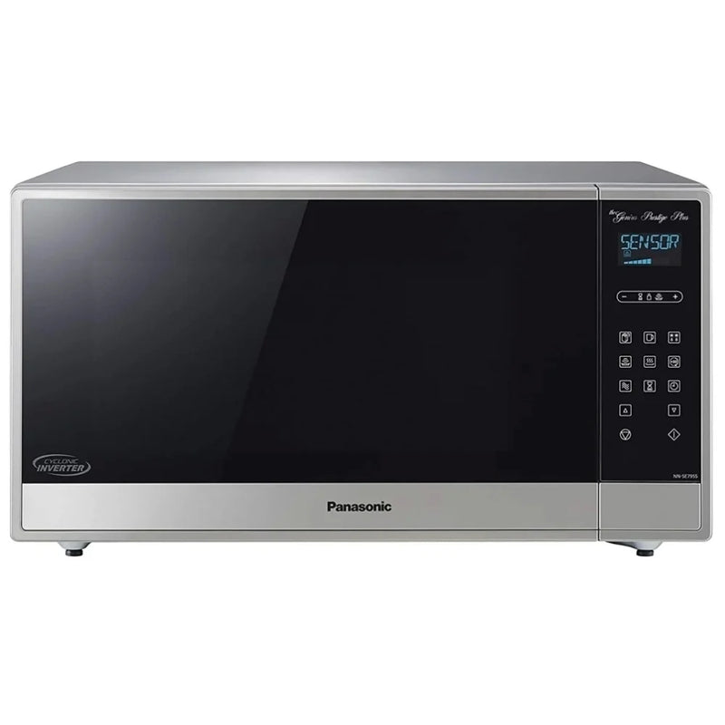 Panasonic NNSE795SC Countertop Microwave, 20 inch Exterior Width, 1.6 cu. ft. Capacity, 1,200 W Watts, Stainless Steel colour