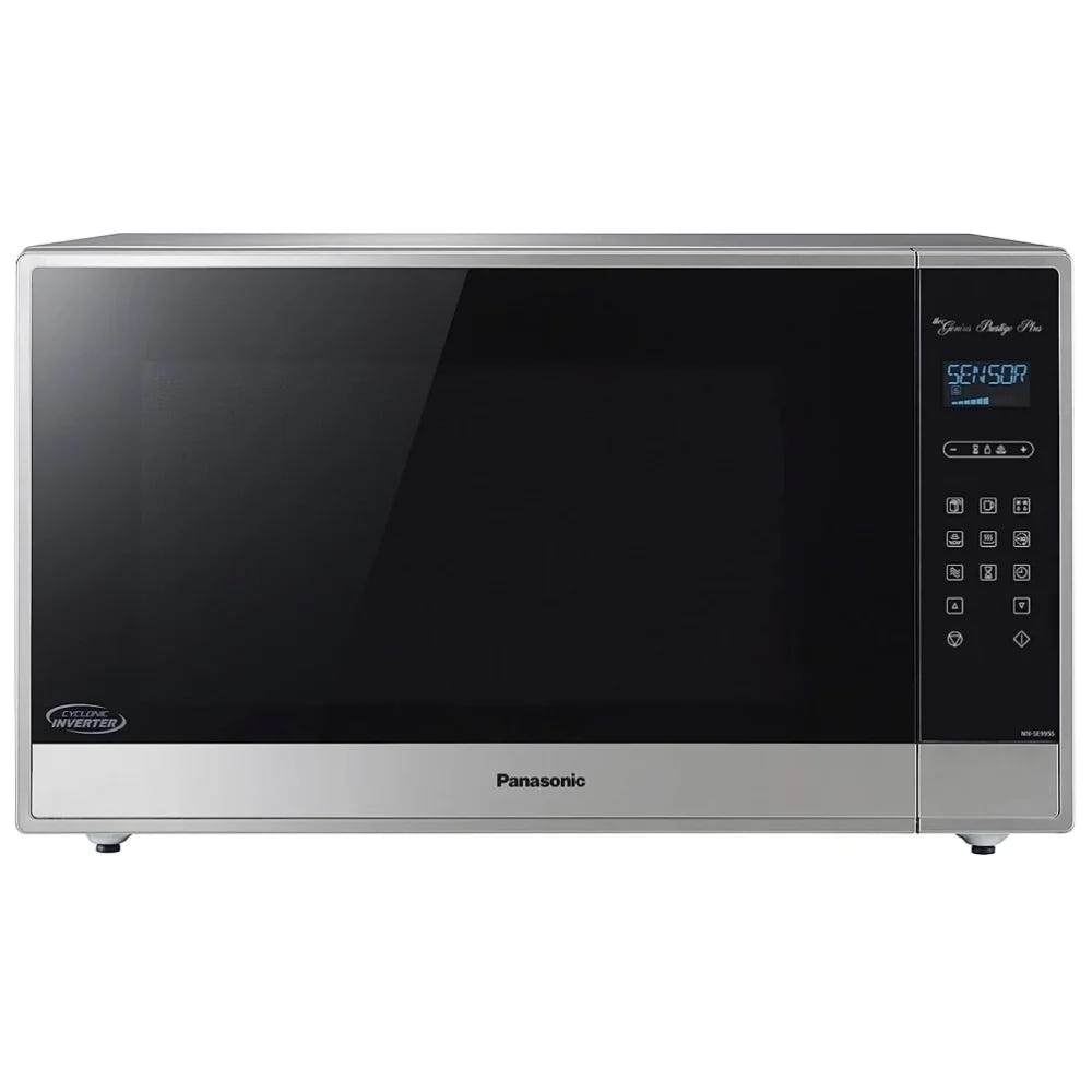 Panasonic NNSE995SC Countertop Microwave, 24 inch Exterior Width, 2.2 cu. ft. Capacity, 1,200 W Watts, Stainless Steel colour Cyclonic Inverter