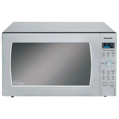 Panasonic NNSE996SC Countertop Microwave, 24 inch Exterior Width, 2.2 cu. ft. Capacity, 1,200 W Watts, Stainless Steel colour Cyclonic Inverter