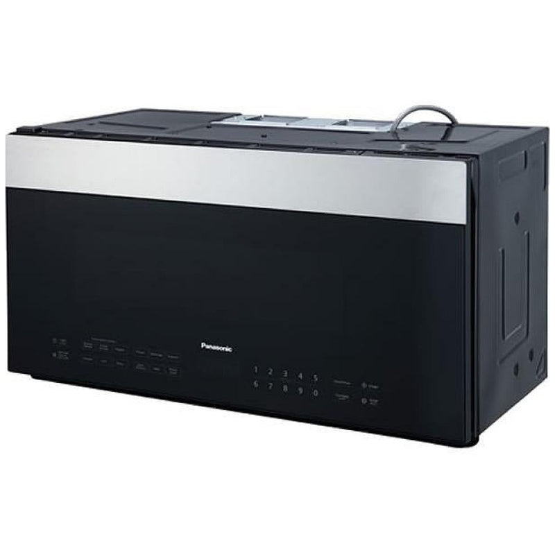 Panasonic NNSG158S Over the Range Microwave, 30 inch Exterior Width, 1.9 cu. ft. Capacity, 400 CFM, 1,000 W Watts, LED, Stainless Steel colour
