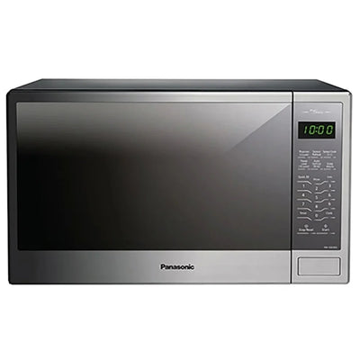 Panasonic NNSG656SC Countertop Microwave, 20 inch Exterior Width, 1.3 cu. ft. Capacity, 1,100 W Watts, Stainless Steel colour Mid Size Genius
