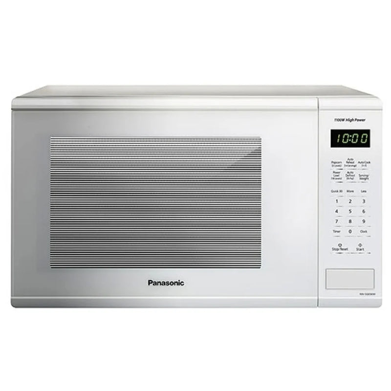 Panasonic NNSG656WC Countertop Microwave, 20 inch Exterior Width, 1.3 cu. ft. Capacity, 1,110 W Watts, White colour