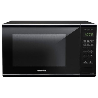 Panasonic NNSG676BC Countertop Microwave, 20 inch Exterior Width, 1.3 cu. ft. Capacity, 1,100 W Watts, Black colour Genius Sensor Cooking