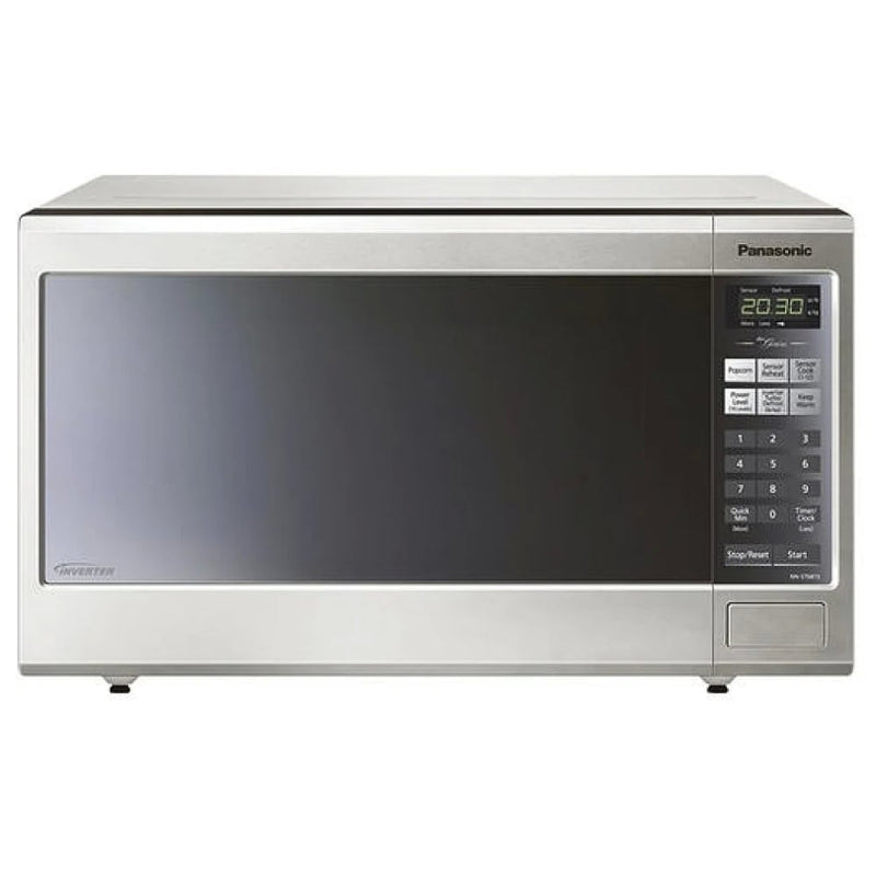 Panasonic NNST681SCC Countertop Microwave, 20 inch Exterior Width, 1.2 cu. ft. Capacity, 1,200 W Watts, Stainless Steel colour