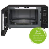 Panasonic NNST75LBC Countertop Microwave, 22 inch Exterior Width, 1.6 cu. ft. Capacity, 1,200 W Watts, Black colour