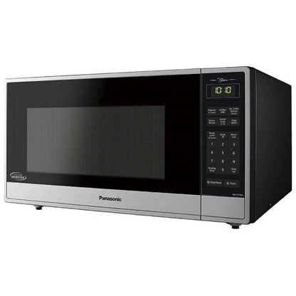 Panasonic NNST765SC Countertop Microwave, 20 inch Exterior Width, 1.6 cu. ft. Capacity, 1,200 W Watts, Stainless Steel colour Cyclonic Inverter
