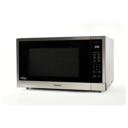 Panasonic NNST96JSC Countertop Microwave, 24 inch Exterior Width, 2.2 cu. ft. Capacity, 1,200 W Watts, Stainless Steel colour Cyclonic Inverter