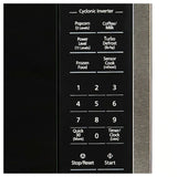 Panasonic NNST96JSC Countertop Microwave, 24 inch Exterior Width, 2.2 cu. ft. Capacity, 1,200 W Watts, Stainless Steel colour