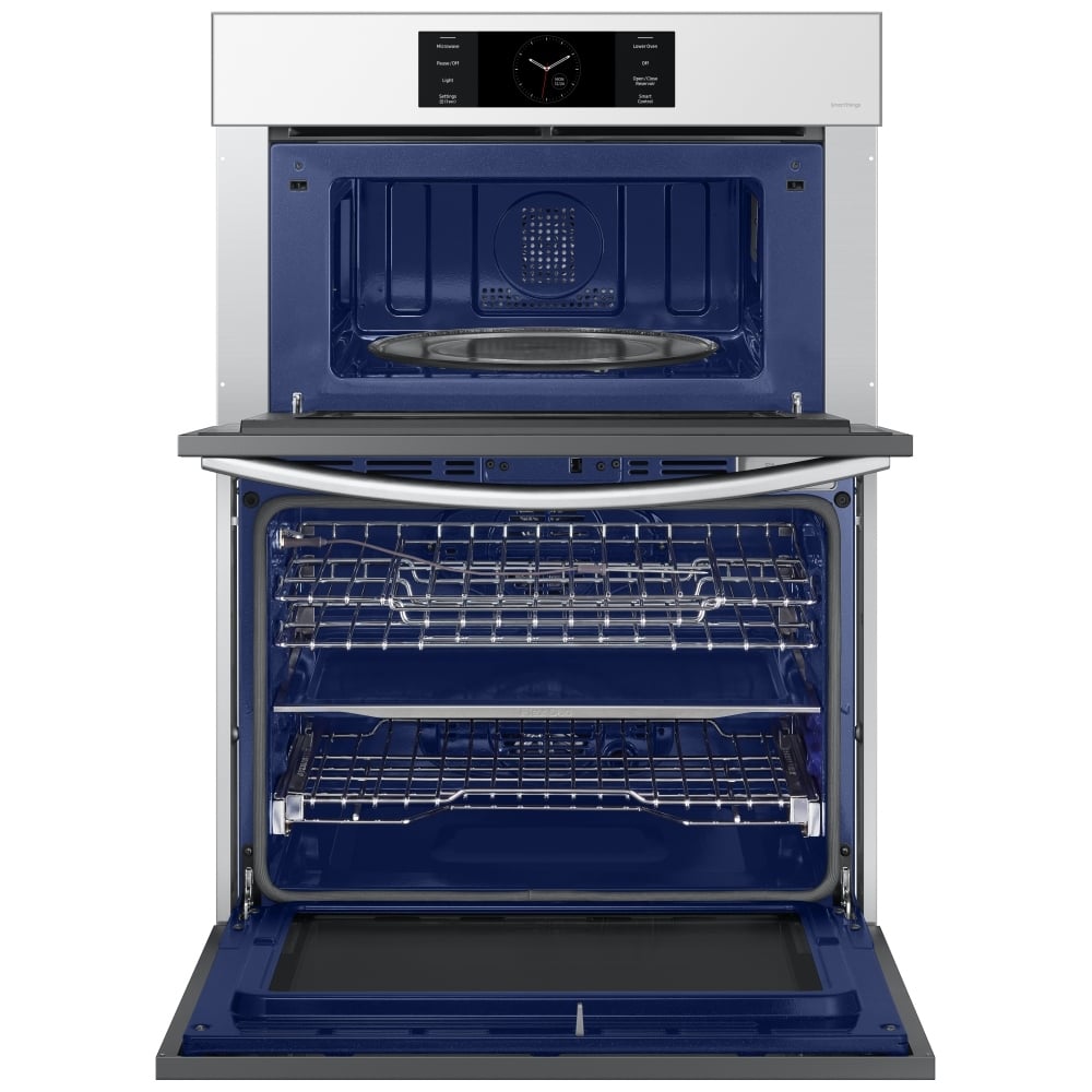 Samsung Bespoke NQ70CB700D12AA Microwave Wall Oven Combo