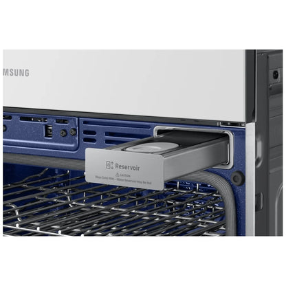 Samsung Bespoke NQ70CB700D12AA Microwave Wall Oven Combo, 30 inch Exterior Width, Convection, Self Clean, 7 cu. ft. Capacity, Temperature Probe, Wifi Enabled, Air Fry, White colour FlexDuo, Air Fry, Air Sous Vide