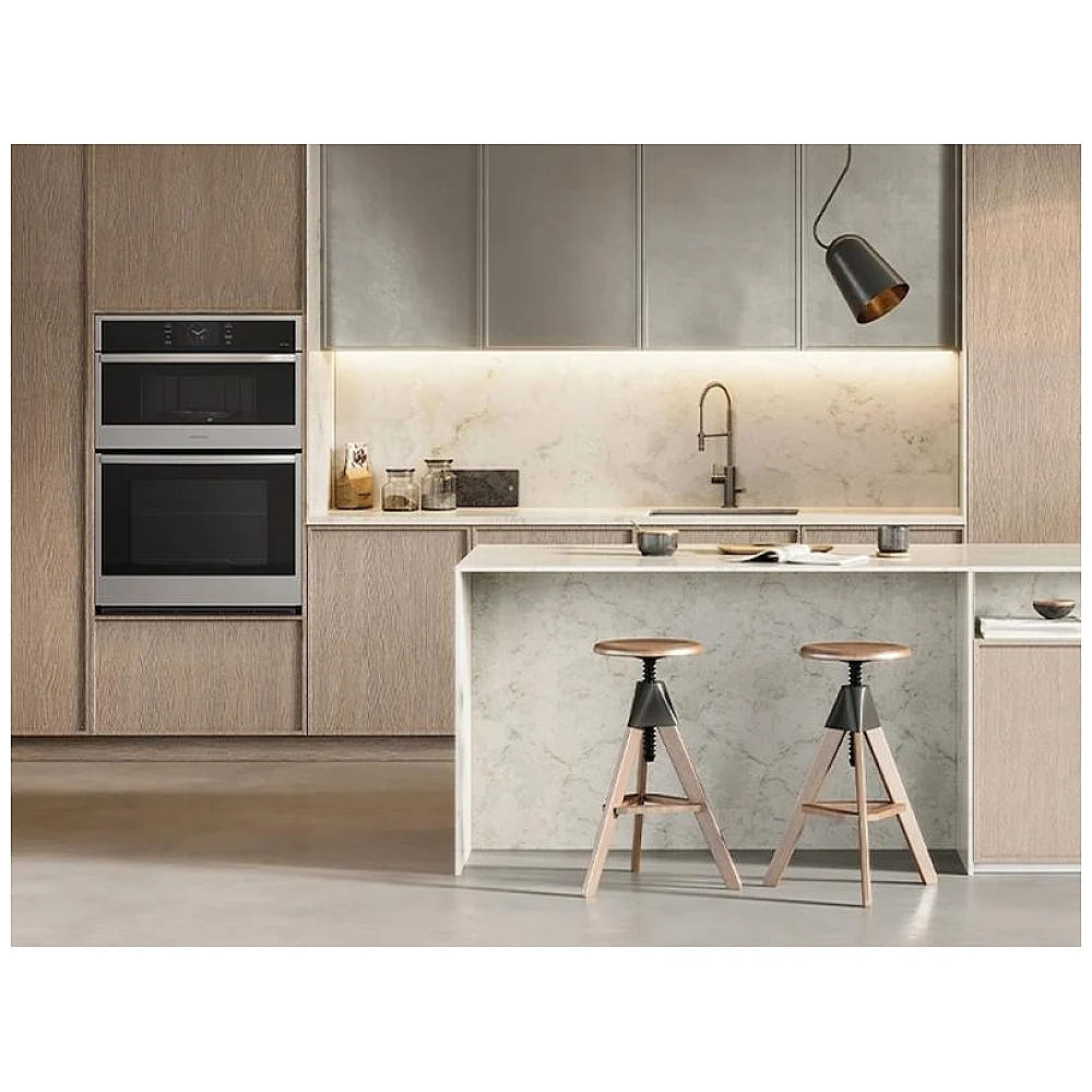 Samsung NQ70CG600DSRAA Microwave Wall Oven Combo, 30 inch Exterior Width, Convection, Self Clean, 7 cu. ft. Capacity, Temperature Probe, Wifi Enabled, Air Fry, Stainless Steel colour Air Fry, Air Sous Vide