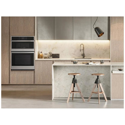 Samsung NQ70CG600DSRAA Microwave Wall Oven Combo, 30 inch Exterior Width, Convection, Self Clean, 7 cu. ft. Capacity, Temperature Probe, Wifi Enabled, Air Fry, Stainless Steel colour Air Fry, Air Sous Vide