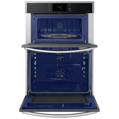 Samsung NQ70CG600DSRAA Microwave Wall Oven Combo, 30 inch Exterior Width, Convection, Self Clean, 7 cu. ft. Capacity, Temperature Probe, Wifi Enabled, Air Fry, Stainless Steel colour Air Fry, Air Sous Vide