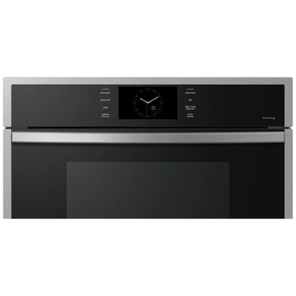 Samsung NQ70CG600DSRAA Microwave Wall Oven Combo, 30 inch Exterior Width, Convection, Self Clean, 7 cu. ft. Capacity, Temperature Probe, Wifi Enabled, Air Fry, Stainless Steel colour Air Fry, Air Sous Vide