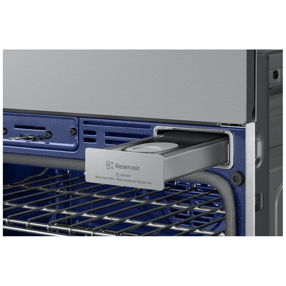 Samsung NQ70CG600DSRAA Microwave Wall Oven Combo, 30 inch Exterior Width, Convection, Self Clean, 7 cu. ft. Capacity, Temperature Probe, Wifi Enabled, Air Fry, Stainless Steel colour Air Fry, Air Sous Vide