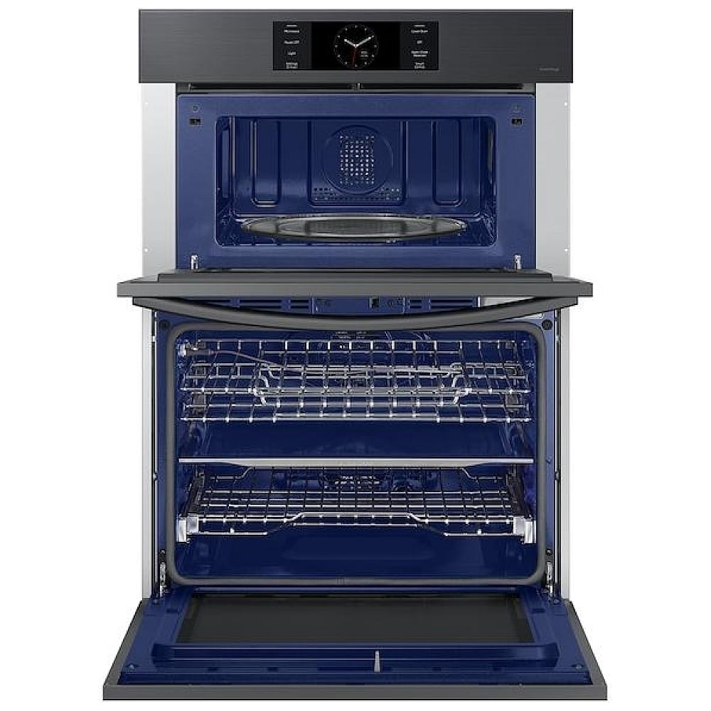 Samsung Bespoke NQ70CB700D12AA Microwave Wall Oven Combo