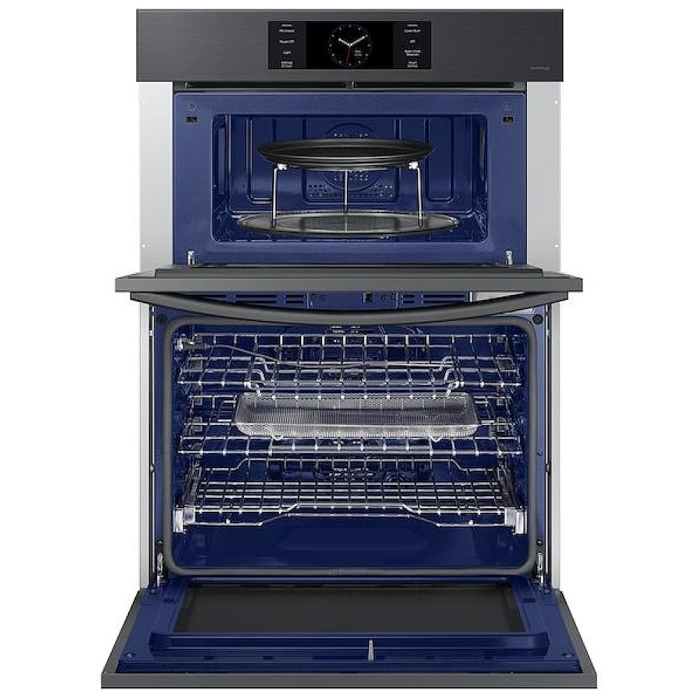 Samsung Bespoke NQ70CB700D12AA Microwave Wall Oven Combo