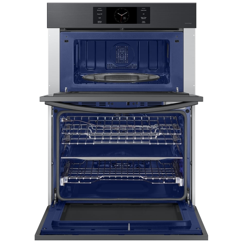 Samsung Bespoke NQ70CB700D12AA Microwave Wall Oven Combo