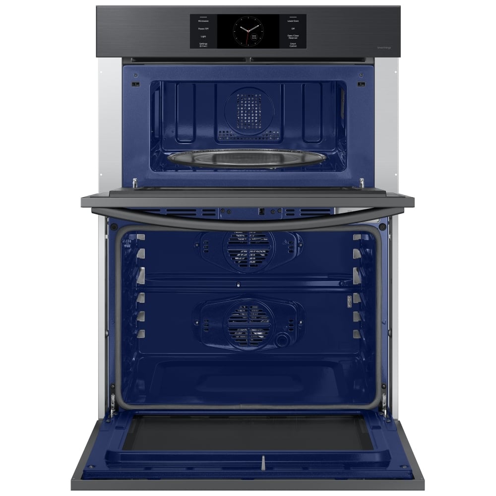 Samsung Bespoke NQ70CB700D12AA Microwave Wall Oven Combo