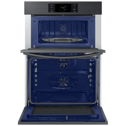 Samsung Bespoke NQ70CB700D12AA Microwave Wall Oven Combo