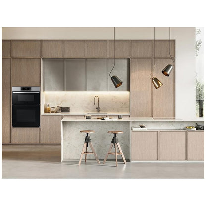 Samsung Bespoke NQ70CG700DSRAA Microwave Wall Oven Combo, 30 inch Exterior Width, Convection, Self Clean, 7 cu. ft. Capacity, Temperature Probe, Wifi Enabled, Air Fry, Stainless Steel colour FlexDuo, Air Fry, Air Sous Vide