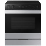Samsung Bespoke NSE6DG8500SRAC Electric Range, 6.3 cu. ft. Capacity, 30 inch Exterior Width, True Convection, 5 Burners, Storage Drawer, Yes, Self Clean, 3,600 W Highest Element, Stainless Steel colour