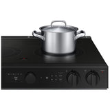 Samsung Bespoke NSE6DG8500SRAC Electric Range, 6.3 cu. ft. Capacity, 30 inch Exterior Width, True Convection, 5 Burners, Storage Drawer, Yes, Self Clean, 3,600 W Highest Element, Stainless Steel colour