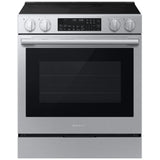 Samsung NSE90H63SRAC Electric Range, 6.3 cu. ft. Capacity, 30 inch Exterior Width, True Convection, 5 Burners, Storage Drawer, & , Self Clean, 3,600 W Highest Element, Stainless Steel colour, Express Boil™, SmartThings™