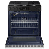 Samsung Bespoke NSG6DG8300SRAA Gas Range, 6 cu. ft. Capacity, 30 inch Exterior Width, Self Clean, Convection, 5 Burners, Storage Drawer, Yes, 17,000 BTU Highest Burner, Stainless Steel colour