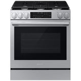 Samsung NSG90H60SRAA Gas Range, 6 cu. ft. Capacity, 30 inch Exterior Width, Self Clean, True Convection, 5 Burners, Storage Drawer, & , 23,000 BTU Highest Burner, Stainless Steel colour