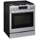 Samsung NSG90H60SRAA Gas Range, 6 cu. ft. Capacity, 30 inch Exterior Width, Self Clean, True Convection, 5 Burners, Storage Drawer, & , 23,000 BTU Highest Burner, Stainless Steel colour