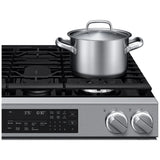 Samsung NSG90H60SRAA Gas Range, 6 cu. ft. Capacity, 30 inch Exterior Width, Self Clean, True Convection, 5 Burners, Storage Drawer, & , 23,000 BTU Highest Burner, Stainless Steel colour