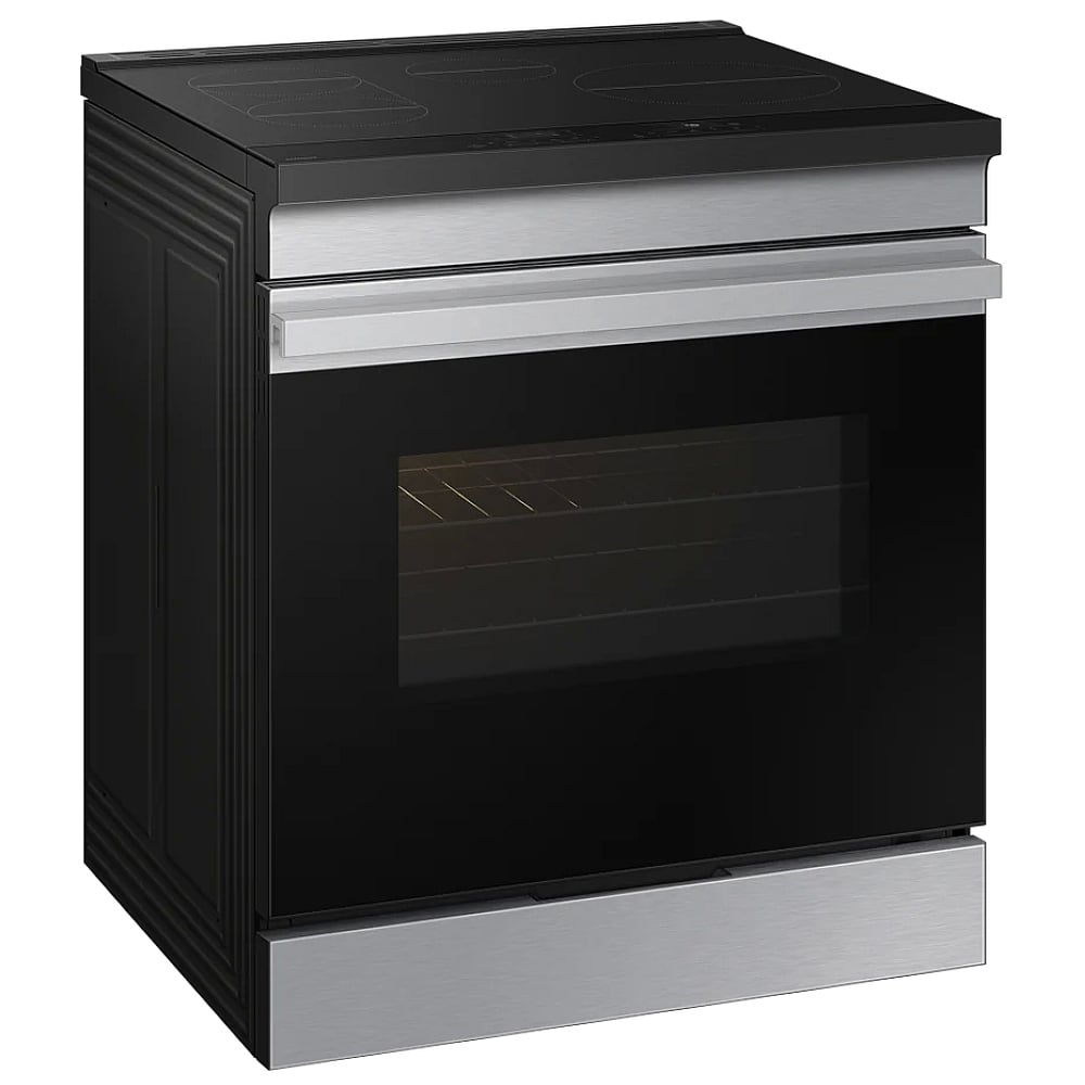 Samsung NSI6DG9300SRAC Induction Range, 6.3 cu. ft. Capacity, 30 inch Exterior Width, Convection, 4 Burners, Storage Drawer, Air Fry, Self Clean, 4,300 Watts Highest Burner Element, Stainless Steel colour, SmartThings™