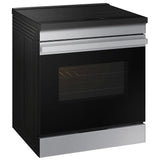 Samsung NSI6DG9300SRAC Induction Range, 6.3 cu. ft. Capacity, 30 inch Exterior Width, Convection, 4 Burners, Storage Drawer, Yes, Self Clean, 4,300 W Highest Element, Stainless Steel colour