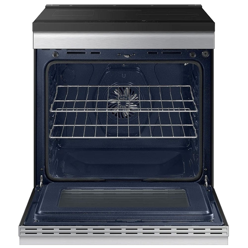 Samsung NSI6DG9300SRAC Induction Range, 6.3 cu. ft. Capacity, 30 inch Exterior Width, Convection, 4 Burners, Storage Drawer, Air Fry, Self Clean, 4,300 Watts Highest Burner Element, Stainless Steel colour, SmartThings™