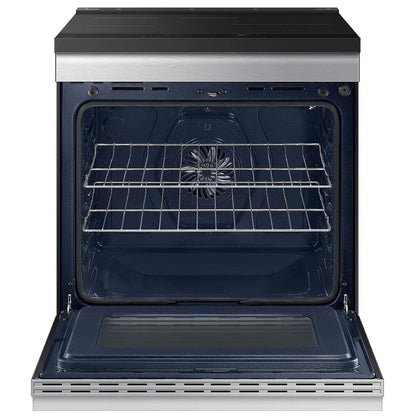 Samsung NSI6DG9300SRAC Induction Range, 6.3 cu. ft. Capacity, 30 inch Exterior Width, Convection, 4 Burners, Storage Drawer, Air Fry, Self Clean, 4,300 Watts Highest Burner Element, Stainless Steel colour, SmartThings™