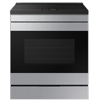 Samsung Bespoke NSI6DG9900SRAC Induction Range, 6.3 cu. ft. Capacity, 30 inch Exterior Width, True Convection, 4 Burners, Storage Drawer, & , Self Clean, 3,600 Watts Highest Burner Element, Stainless Steel colour
