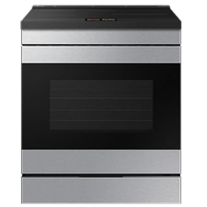 Samsung Bespoke NSI6DG9900SRAC Induction Range, 6.3 cu. ft. Capacity, 30 inch Exterior Width, True Convection, 4 Burners, Storage Drawer, & , Self Clean, 3,600 Watts Highest Burner Element, Stainless Steel colour