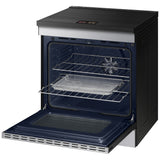 Samsung Bespoke NSI6DG9900SRAC Induction Range, 6.3 cu. ft. Capacity, 30 inch Exterior Width, True Convection, 4 Burners, Storage Drawer, Yes, Self Clean, 4,200 W Highest Element, Stainless Steel colour