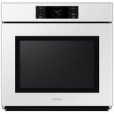 Samsung Bespoke NV51CB700S12AA Single Wall Oven, 30 inch Exterior Width, Convection, Self Clean, 5.1 cu. ft. Capacity, Temperature Probe, Wifi Enabled, Air Fry, White colour