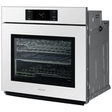Samsung Bespoke NV51CB700S12AA Single Wall Oven, 30 inch Exterior Width, Convection, Self Clean, 5.1 cu. ft. Capacity, Temperature Probe, Wifi Enabled, Air Fry, White colour