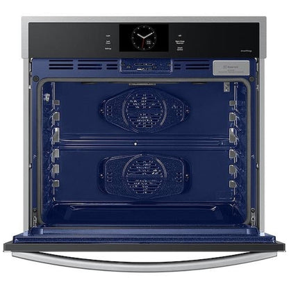 Samsung NV51CG600SSRAA Single Wall Oven, 30 inch Exterior Width, Convection, Self Clean, 5.1 cu. ft. Capacity, Temperature Probe, Wifi Enabled, Air Fry, Stainless Steel colour