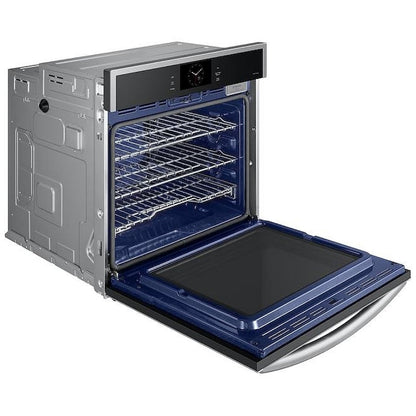 Samsung NV51CG600SSRAA Single Wall Oven, 30 inch Exterior Width, Convection, Self Clean, 5.1 cu. ft. Capacity, Temperature Probe, Wifi Enabled, Air Fry, Stainless Steel colour