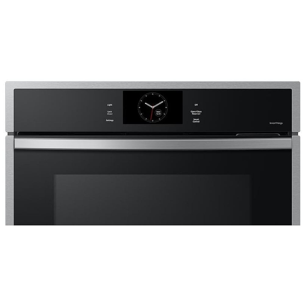 Samsung NV51CG600SSRAA Single Wall Oven, 30 inch Exterior Width, Convection, Self Clean, 5.1 cu. ft. Capacity, Temperature Probe, Wifi Enabled, Air Fry, Stainless Steel colour