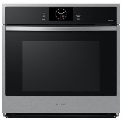 Samsung NV51CG600SSRAA Single Wall Oven, 30 inch Exterior Width, Convection, Self Clean, 5.1 cu. ft. Capacity, Temperature Probe, Wifi Enabled, Air Fry, Stainless Steel colour