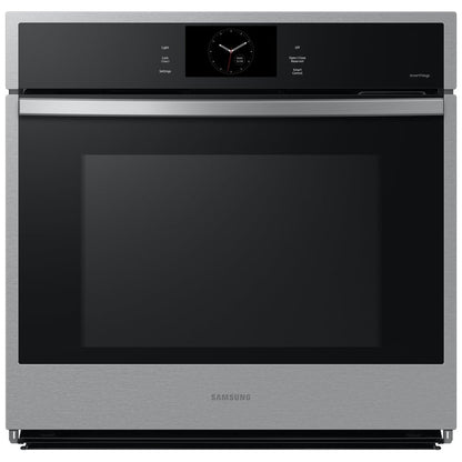 Samsung NV51CG600SSRAA Single Wall Oven, 30 inch Exterior Width, Convection, Self Clean, 5.1 cu. ft. Capacity, Temperature Probe, Wifi Enabled, Air Fry, Stainless Steel colour