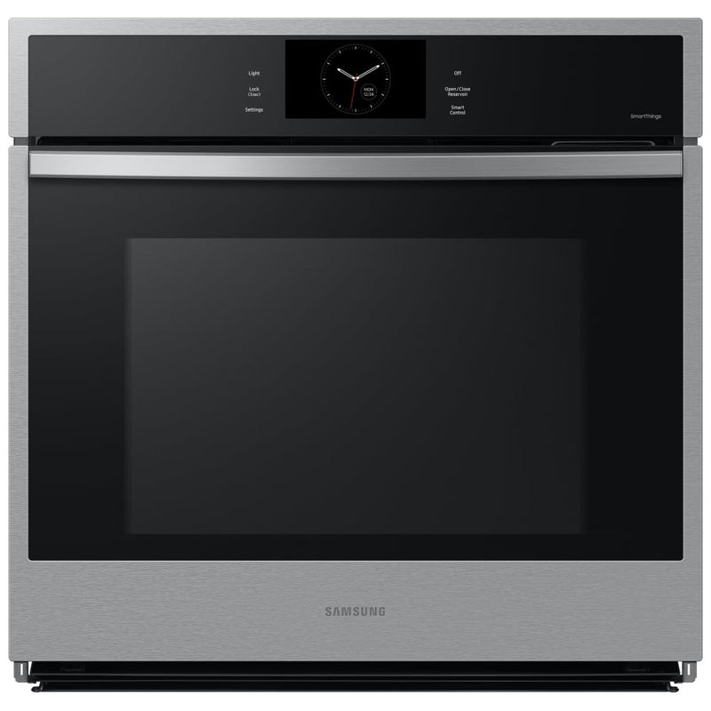 Samsung NV51CG600SSRAA Single Wall Oven, 30 inch Exterior Width, Convection, Self Clean, 5.1 cu. ft. Capacity, Temperature Probe, Wifi Enabled, Air Fry, Stainless Steel colour