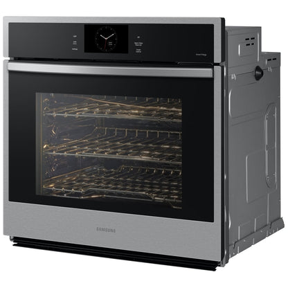 Samsung NV51CG600SSRAA Single Wall Oven, 30 inch Exterior Width, Convection, Self Clean, 5.1 cu. ft. Capacity, Temperature Probe, Wifi Enabled, Air Fry, Stainless Steel colour